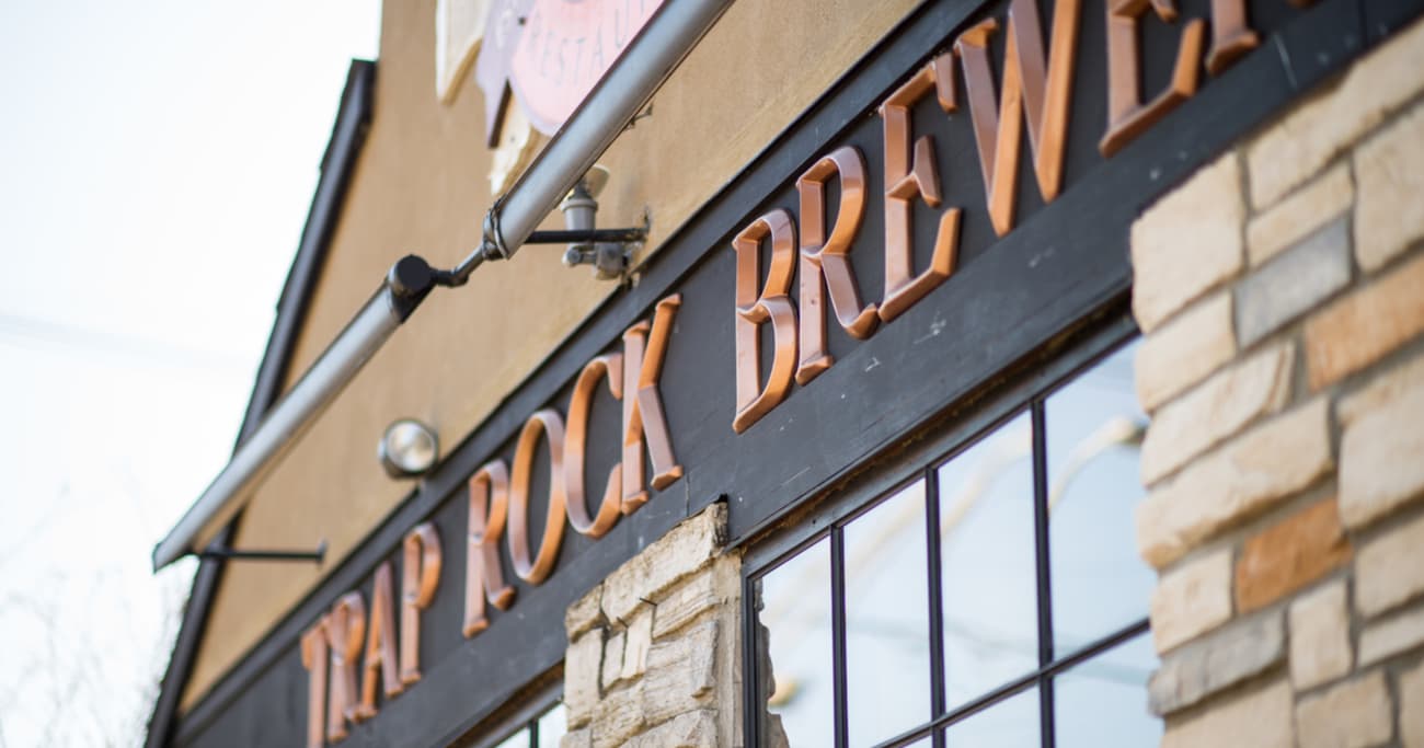 Trap Rock bar and taps